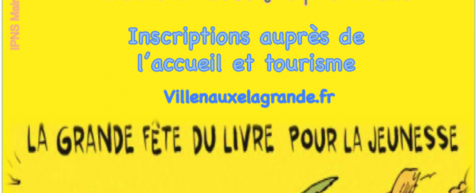 Partir en Livre du 26 au 30 juillet 2016 à la bibliohtèque municipale de Villenauxe la Grande