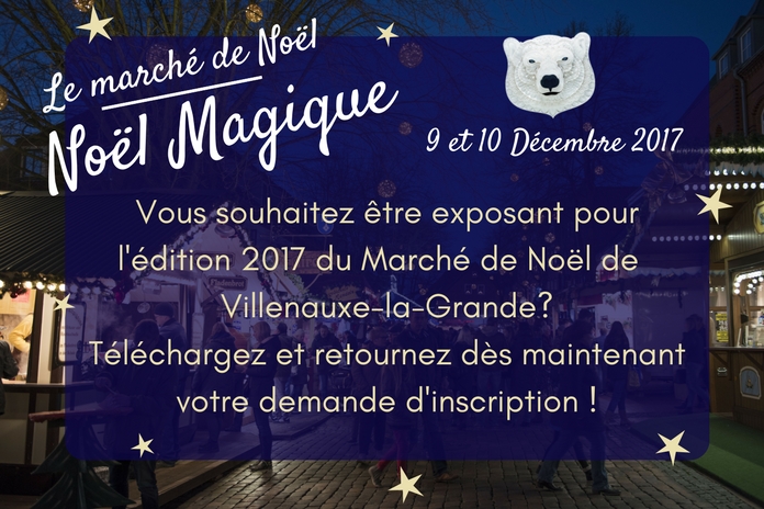 Recrutemen exposants Noël Magique 2017