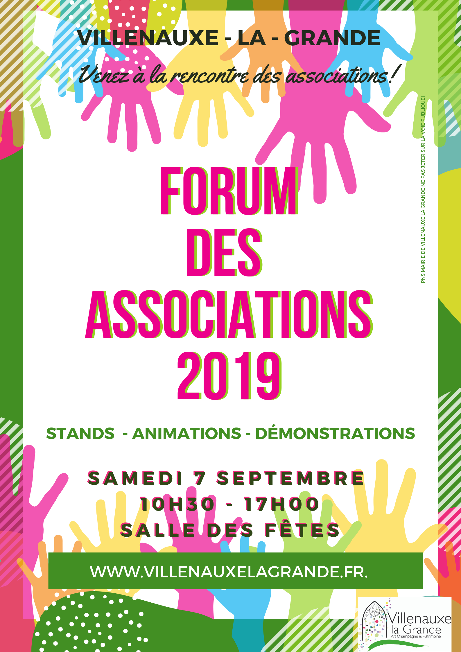 Villenauxe-la-Grande - FORUM DES ASSOCIATIONS 2019