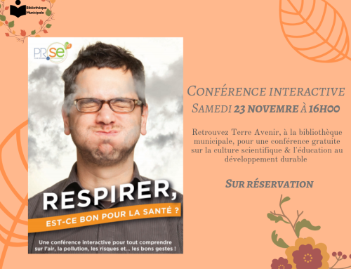 Conférence interactive le 23 novembre à Villenauxe-la-Grande
