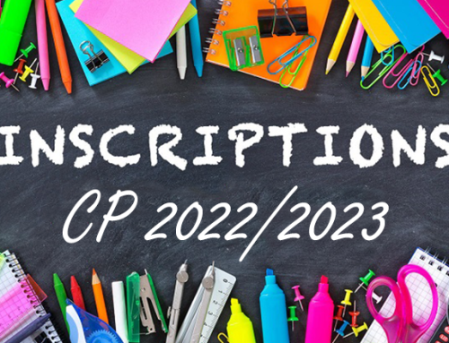 INSCRIPTIONS CP 2022/2023
