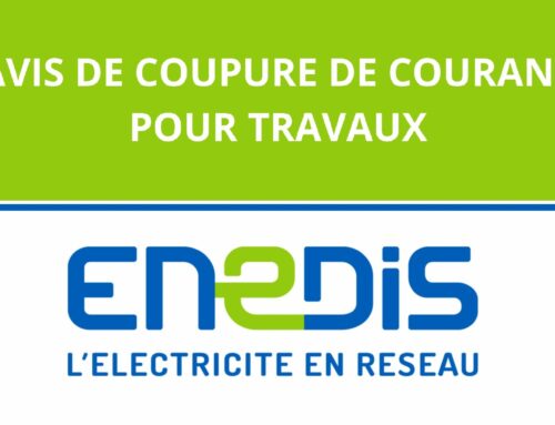 COUPURE D’ÉLECTRICITÉ POUR TRAVAUX