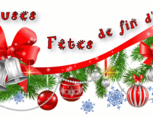 JOYEUSES FÊTES DE FIN D&rsquo;ANNÉE