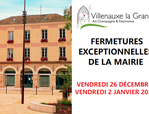 FERMETURE DE LA MAIRIE