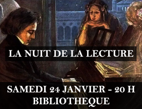 LA NUIT DE LA LECTURE