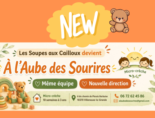 MICRO CRECHE A L&rsquo;AUBE DES SOURIRES NOUVELLE DIRECTION