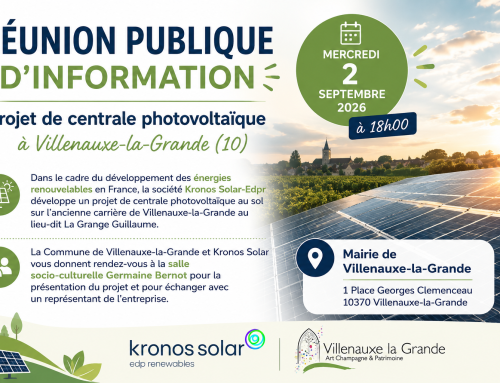 REUNION PUBLIQUE D&rsquo;INFORMATION PROJET DE CENTRALE PHOTOVOLTAÏQUE