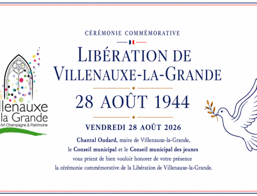 COMMEMORATION : 28 AOÛT 1944 LIBERATION DE VILLENAUXE