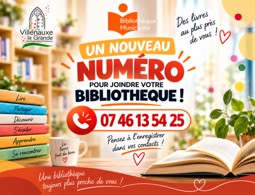 Bibliothèque municipale : un nouveau numéro de téléphone