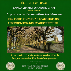 CONFÉRENCE DIAPORAMA « DES FORTIFICATIONS D&rsquo;AUTREFOIS AUX PROMENADES D&rsquo;AUJOURD&rsquo;HUI »