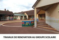 TRAVAUX DE RENOVATION AU GROUPE SCOLAIRE