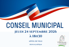 CONSEIL MUNICIPAL DU 24 SEPTEMBRE 2026