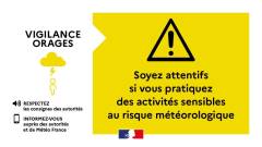 VIGILANCE ORAGES CE LUNDI 03 AOUT 2026