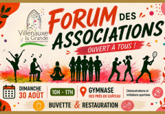 FORUM DES ASSOCIATIONS DE VILLENAUXE LA GRANDE
