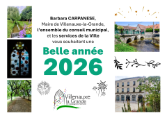 BELLE ET HEUREUSE ANNÉE 2026