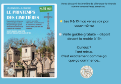 LE PRINTEMPS DES CIMETIERES : VISITE GUIDEE