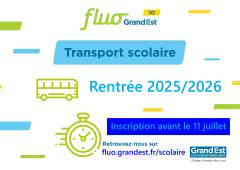 INSCRIPTIONS TRANSPORT SCOLAIRE